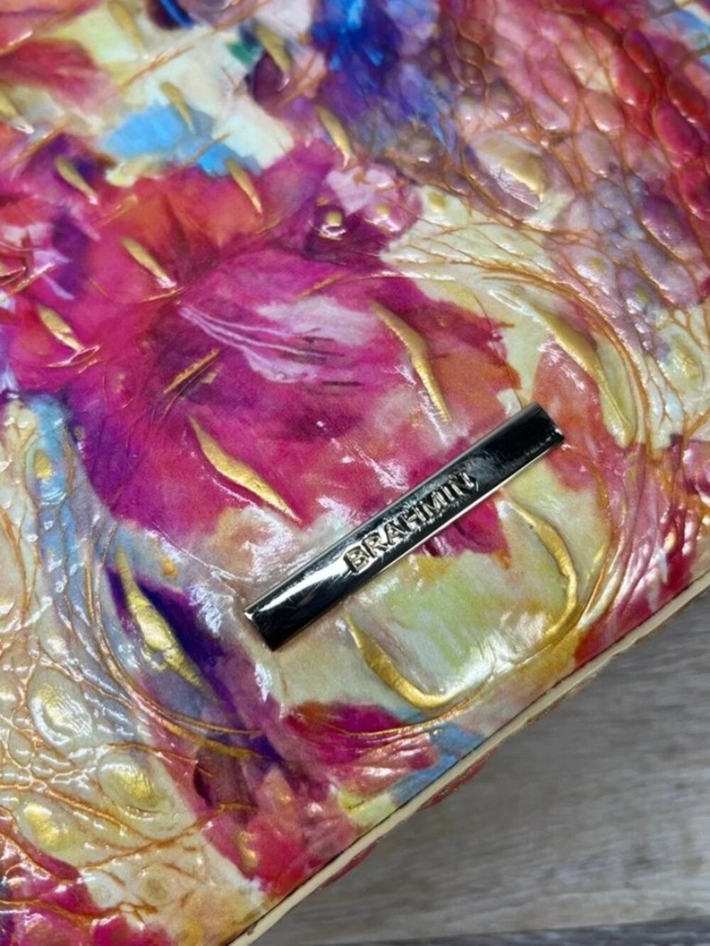 Brahmin Floral Watercolor Crossbody - Picture 6 of 8